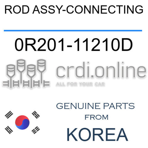 ROD ASSY-CONNECTING [ORIGINAL] 0R201-11210D 0R20111210D 0R201 11210D