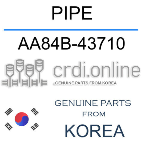 PIPE [ORIGINAL] AA84B-43710 AA84B43710 AA84B 43710