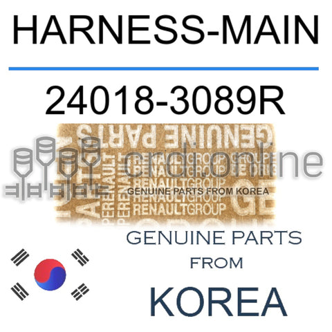 HARNESS-MAIN [ORIGINAL] 24018-3089R 240183089R 24018 3089R