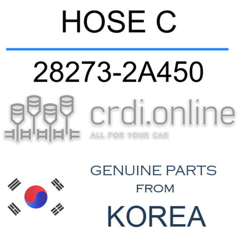 HOSE C [ORIGINAL] 28273-2A450 282732A450 28273 2A450