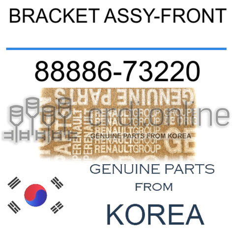 BRACKET ASSY-FRONT [ORIGINAL] 88886-73220 8888673220 88886 73220