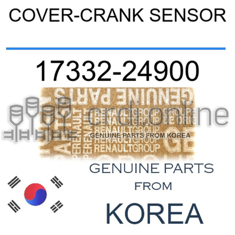 COVER-CRANK SENSOR [ORIGINAL] 17332-24900 1733224900 17332 24900