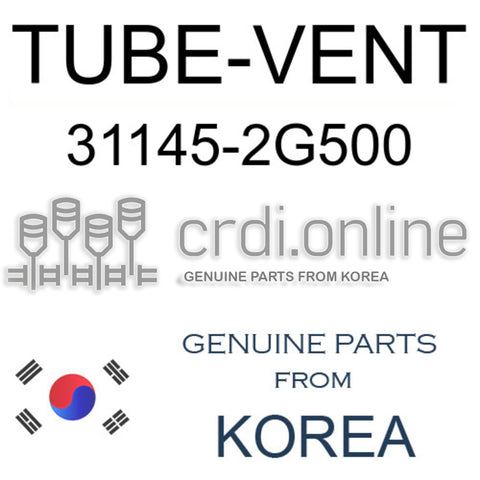 TUBE-VENT [ORIGINAL] 31145-2G500 311452G500 31145 2G500