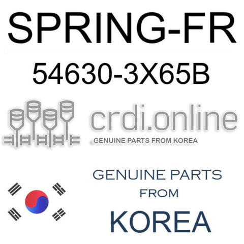 SPRING-FR [ORIGINAL] 54630-3X65B 546303X65B 54630 3X65B