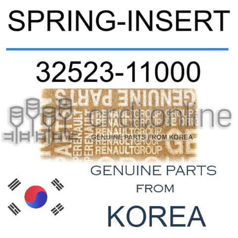 SPRING-INSERT [ORIGINAL] 32523-11000 3252311000 32523 11000