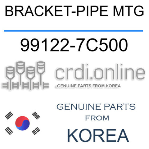 BRACKET-PIPE MTG 99122-7C500 991227C500 99122 7C500