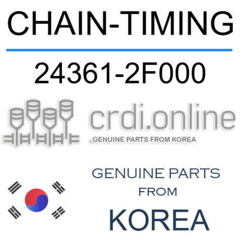 CHAIN-TIMING [ORIGINAL] 24361-2F000 243612F000 24361 2F000