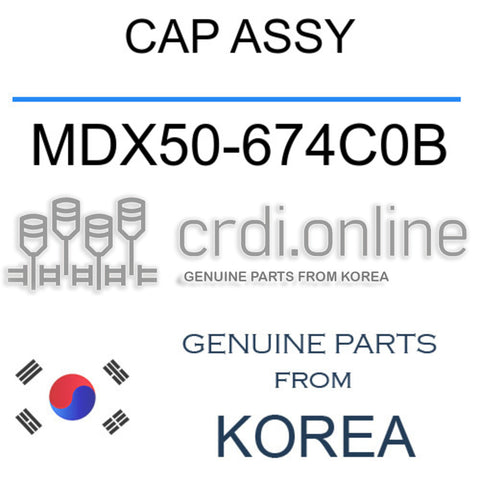 CAP ASSY [ORIGINAL] MDX50-674C0B MDX50674C0B MDX50 674C0B
