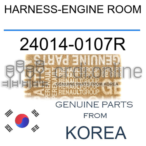 HARNESS-ENGINE ROOM [ORIGINAL] 24014-0107R 240140107R 24014 0107R