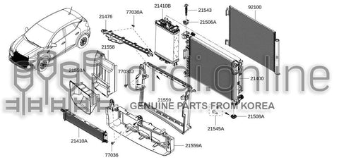 BRKT-RAD LWR CROSS MBR LH 21543-2175R 215432175R 21543 2175R