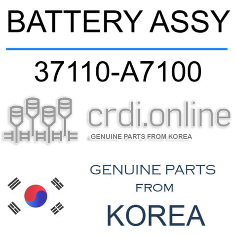 BATTERY ASSY [ORIGINAL] 37110-A7100 37110A7100 37110 A7100
