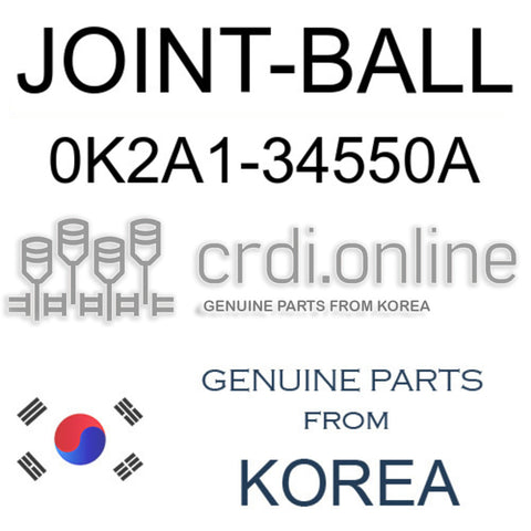 JOINT-BALL [ORIGINAL] 0K2A1-34550A 0K2A134550A 0K2A1 34550A