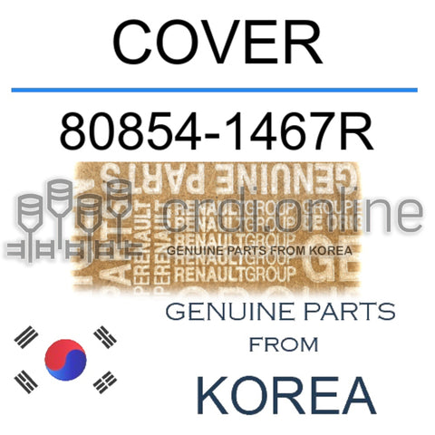 COVER [ORIGINAL] 80854-1467R 808541467R 80854 1467R