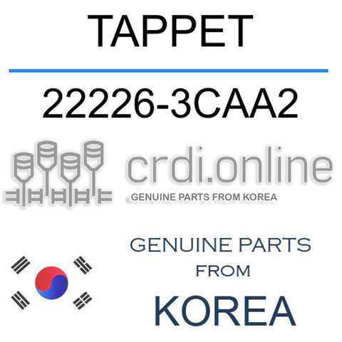 TAPPET [ORIGINAL] 22226-3CAA2 222263CAA2 22226 3CAA2