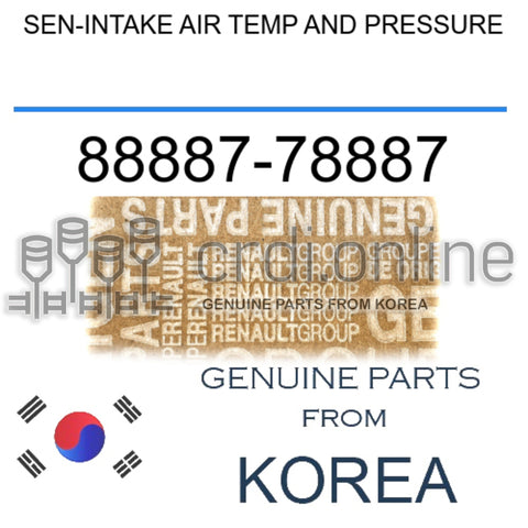 SEN-INTAKE AIR TEMP AND PRESSURE [ORIGINAL] 88887-78887 8888778887 88887 78887