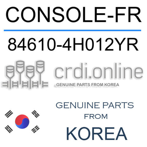 CONSOLE-FR [ORIGINAL] 84610-4H012YR 846104H012YR 84610 4H012YR