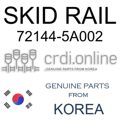 SKID RAIL [ORIGINAL] 72144-5A002 721445A002 72144 5A002