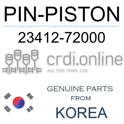 PIN-PISTON [ORIGINAL] 23412-72000 2341272000 23412 72000