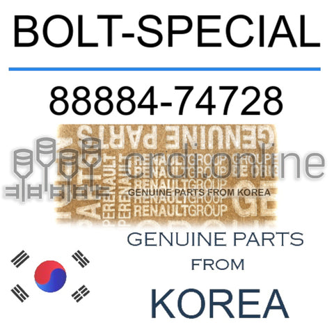 BOLT-SPECIAL [ORIGINAL] 88884-74728 8888474728 88884 74728