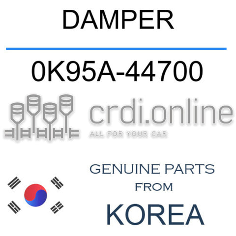DAMPER [ORIGINAL] 0K95A-44700 0K95A44700 0K95A 44700