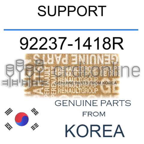 SUPPORT [ORIGINAL] 92237-1418R 922371418R 92237 1418R