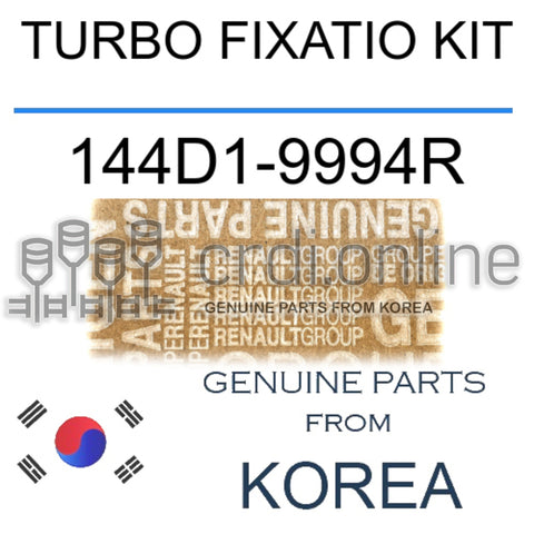 TURBO FIXATIO KIT [ORIGINAL] 144D1-9994R 144D19994R 144D1 9994R