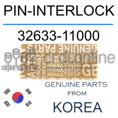 PIN-INTERLOCK [ORIGINAL] 32633-11000 3263311000 32633 11000