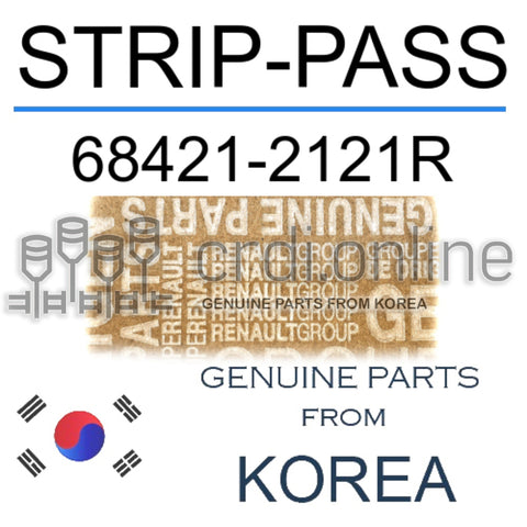 STRIP-PASS [ORIGINAL] 68421-2121R 684212121R 68421 2121R