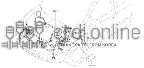 HARNESS-ENGINE ROOM 24012-JY11B 24012JY11B 24012 JY11B