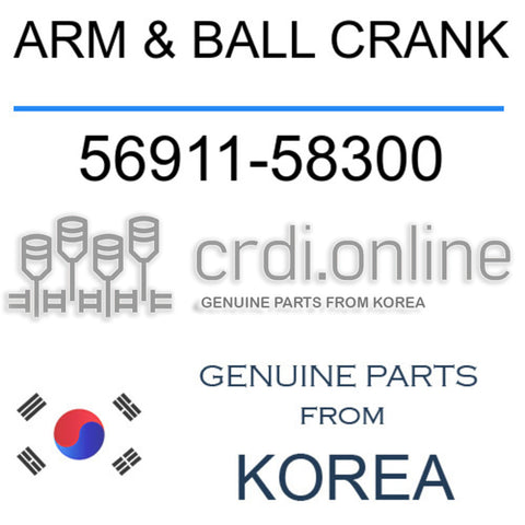 ARM & BALL CRANK 56911-58300 5691158300 56911 58300