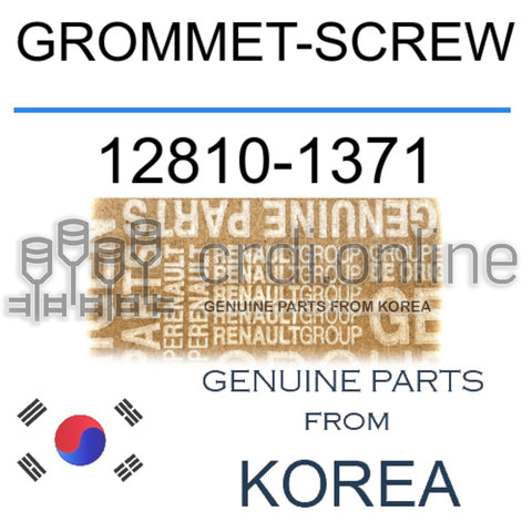 GROMMET-SCREW [ORIGINAL] 12810-1371 128101371 12810 1371
