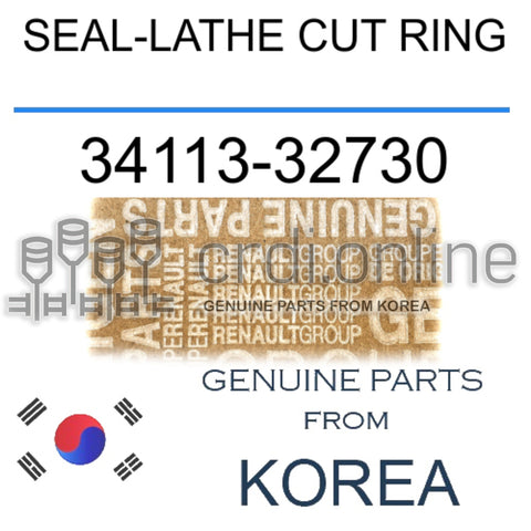 SEAL-LATHE CUT RING [ORIGINAL] 34113-32730 3411332730 34113 32730