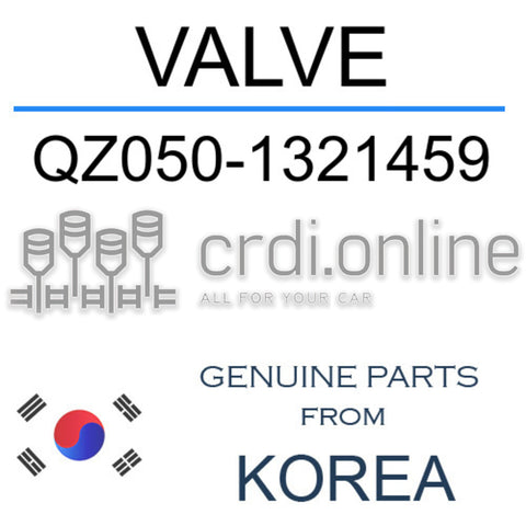 VALVE QZ050-1321459 QZ0501321459 QZ050 1321459