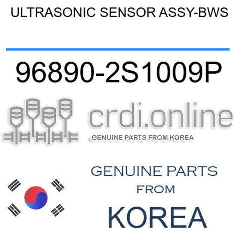 ULTRASONIC SENSOR ASSY-BWS [ORIGINAL] 96890-2S1009P 968902S1009P 96890 2S1009P