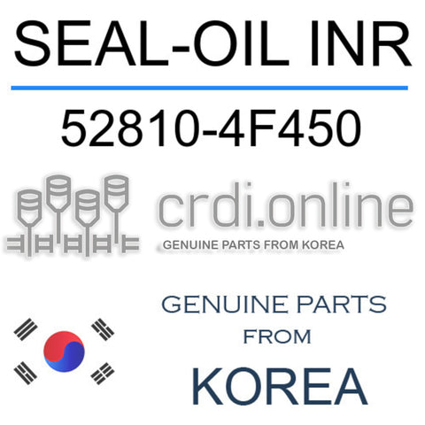 SEAL-OIL INR [ORIGINAL] 52810-4F450 528104F450 52810 4F450