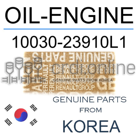 OIL-ENGINE [ORIGINAL] 10030-23910L1 1003023910L1 10030 23910L1