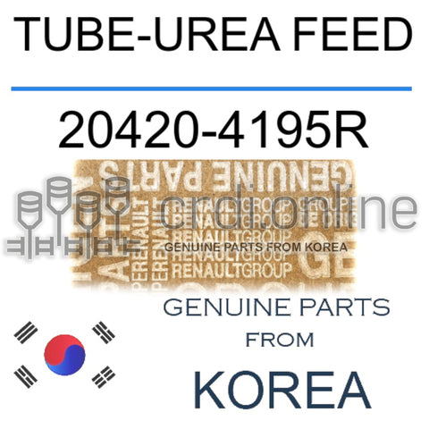 TUBE-UREA FEED [ORIGINAL] 20420-4195R 204204195R 20420 4195R