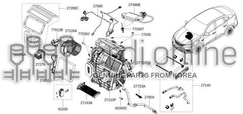 BLOWER SPEED MODULE 27150-4126R 271504126R 27150 4126R