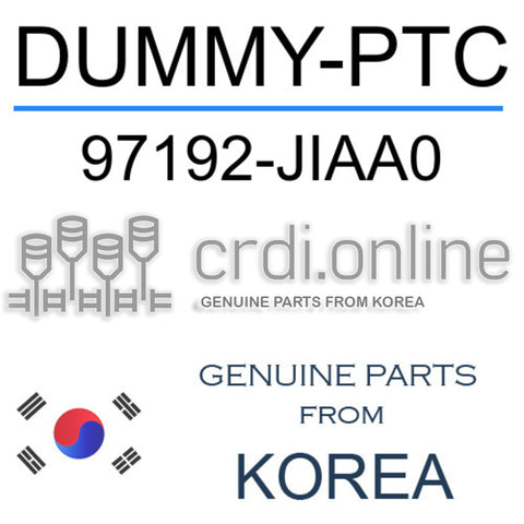 DUMMY-PTC [ORIGINAL] 97192-JIAA0 97192JIAA0 97192 JIAA0