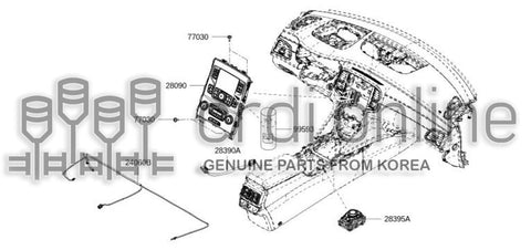 REMOTE CONTROL-NAVIGATION 253B0-8895R 253B08895R 253B0 8895R