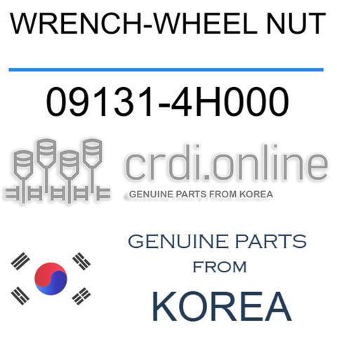 WRENCH-WHEEL NUT [ORIGINAL] 09131-4H000 091314H000 09131 4H000