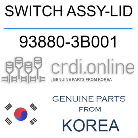 SWITCH ASSY-LID 93880-3B001 938803B001 93880 3B001