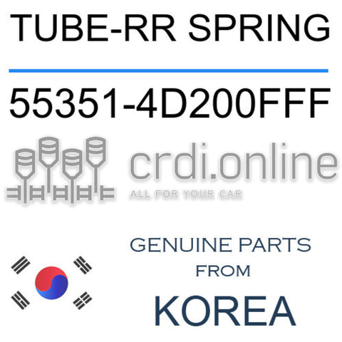 TUBE-RR SPRING 55351-4D200FFF 553514D200FFF 55351 4D200FFF