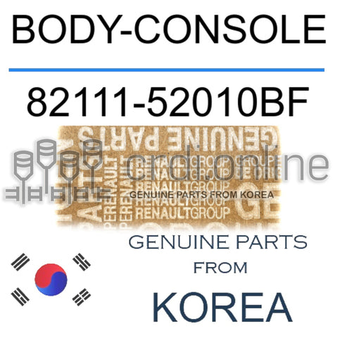 BODY-CONSOLE [ORIGINAL] 82111-52010BF 8211152010BF 82111 52010BF