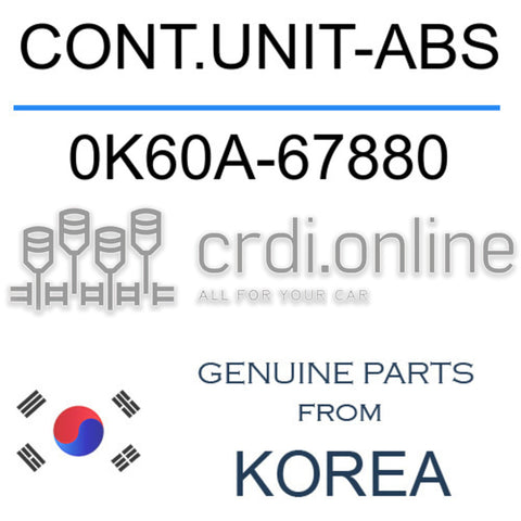 CONT.UNIT-ABS [ORIGINAL] 0K60A-67880 0K60A67880 0K60A 67880