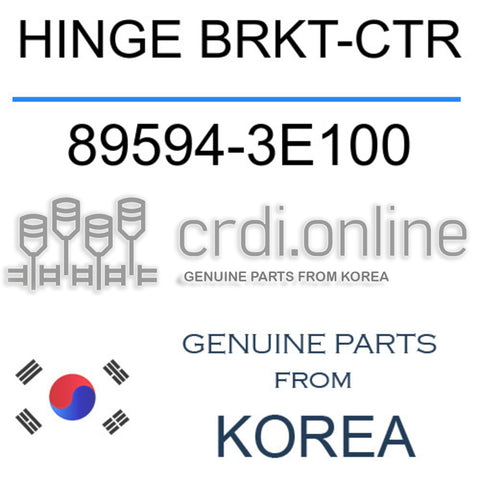 HINGE BRKT-CTR 89594-3E100 895943E100 89594 3E100
