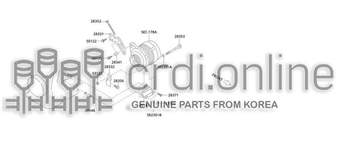 BRACKET-ALTERNATOR 28342-12900 2834212900 28342 12900