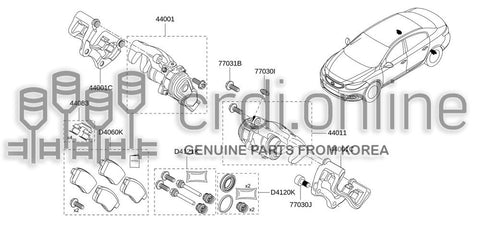PAD KIT-REAR BRAKE 86710-06573 8671006573 86710 06573