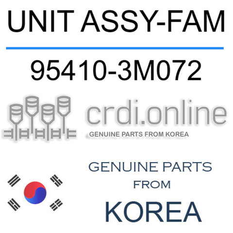UNIT ASSY-FAM [ORIGINAL] 95410-3M072 954103M072 95410 3M072