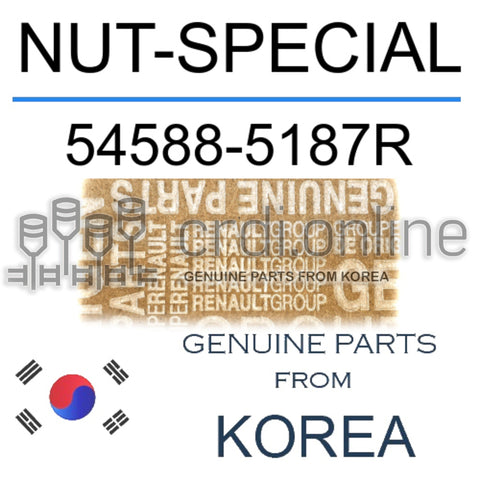 NUT-SPECIAL [ORIGINAL] 54588-5187R 545885187R 54588 5187R